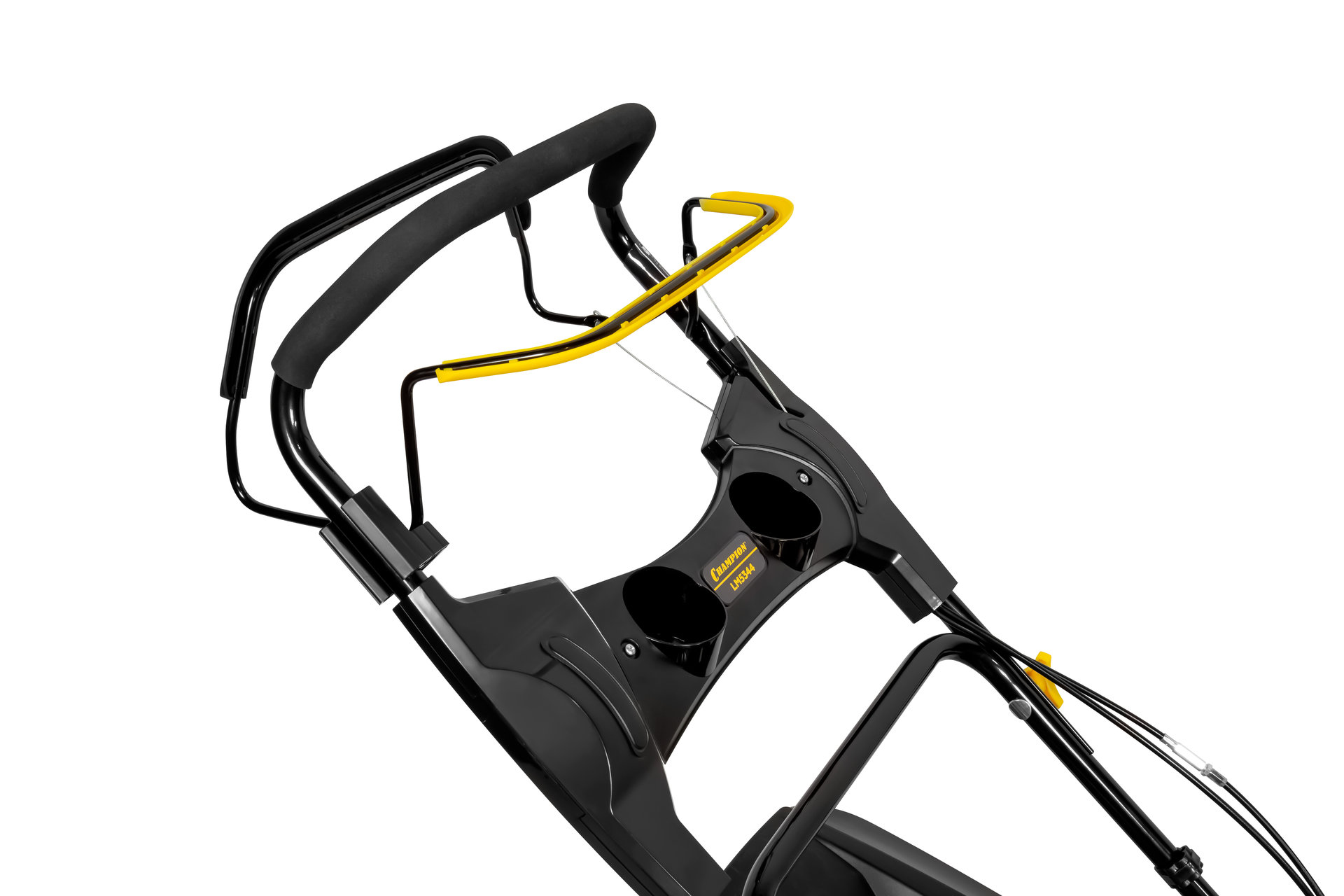 Газонокосилка CHAMPION LM5344 (PRO 4,4кВт привод 525мм 65л 25-75мм 1рычаг/6, 38кг 4в1) (LM5344)