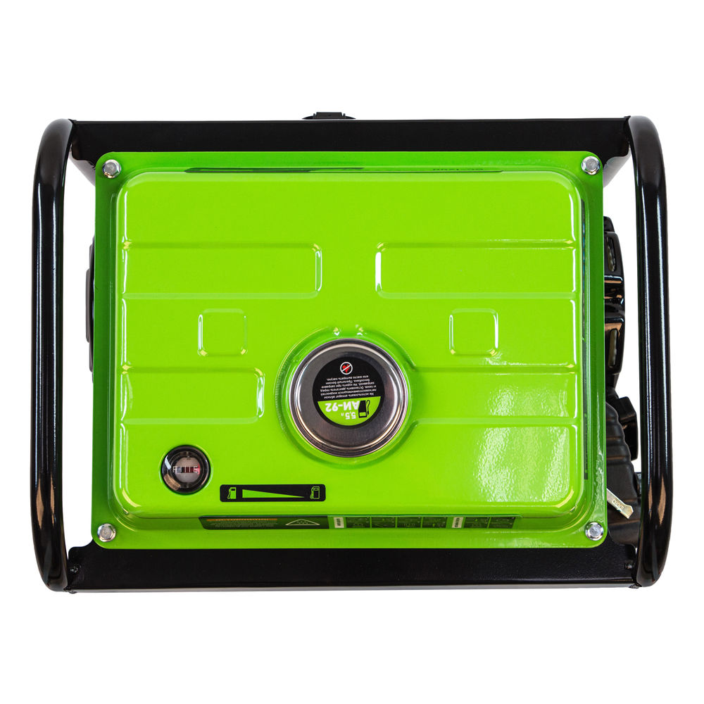 Генератор бензиновый БС-1200, 1 кВт, 230 В, четырехтактный, 5.5 л, ручной стартер Сибртех (94541)