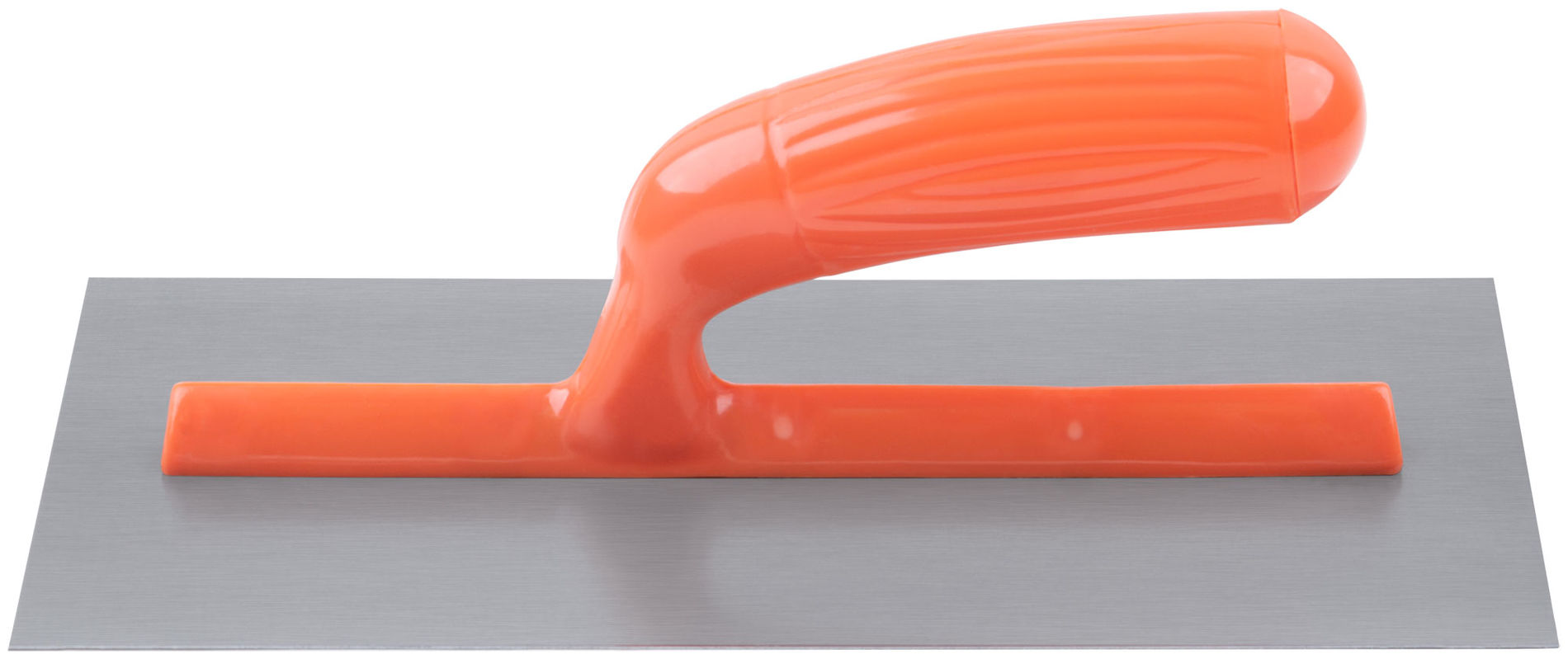 Гладилка стальная с пластиковой ручкой, 280х130 мм, плоская (05135)