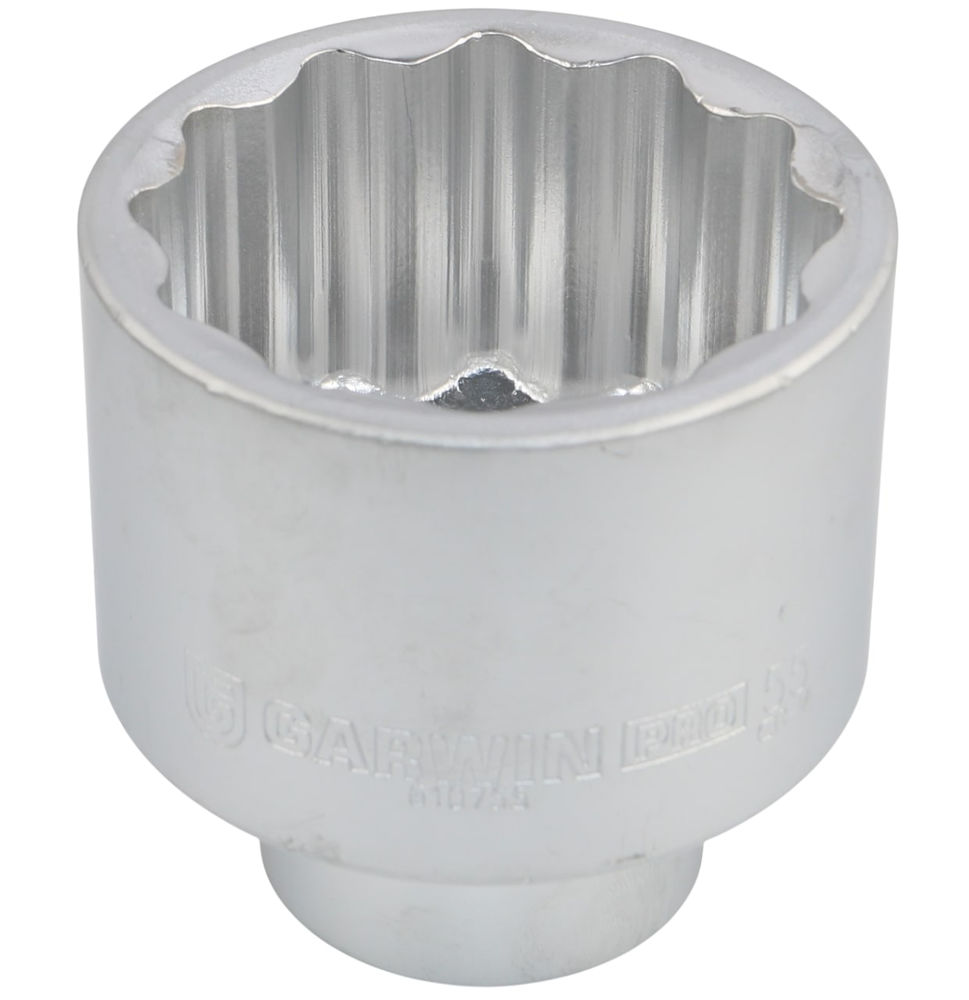 Головка, 3/4, 55 мм, торцевая, 12-гранная, GARWIN PRO, 610755-55