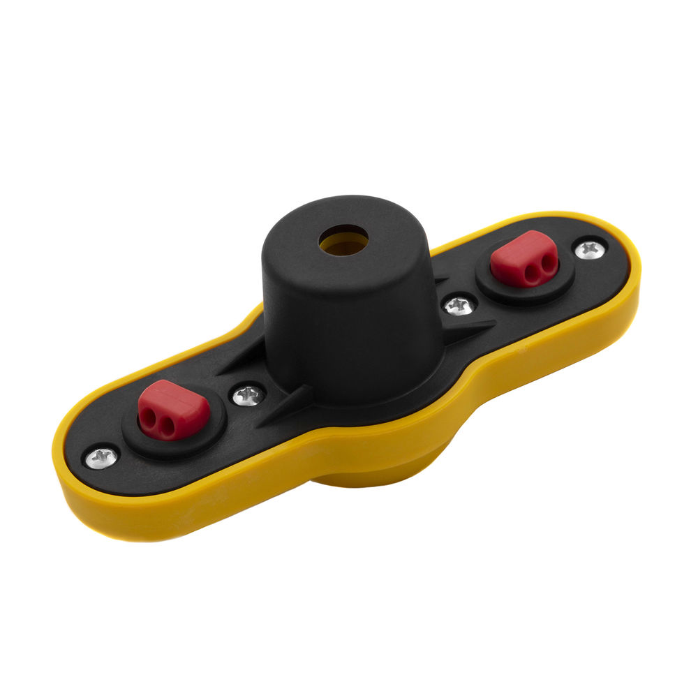 Головка триммерная универсальная гайка М8 х 1.25 левая Denzel (96359)