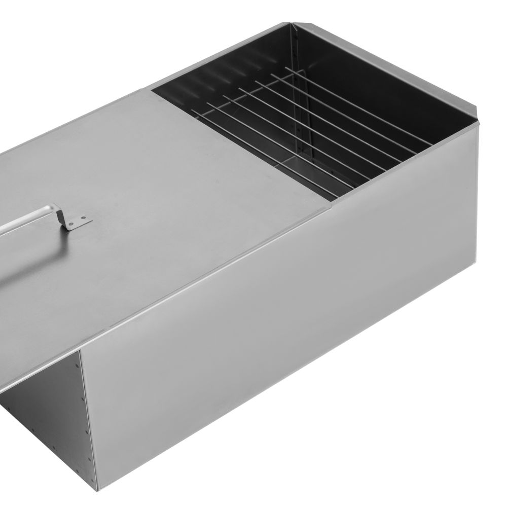 Коптильня двухъярусная большая 600 х 320 х 250 мм, 0.8 мм, с поддоном, Camping Palisad (69529)