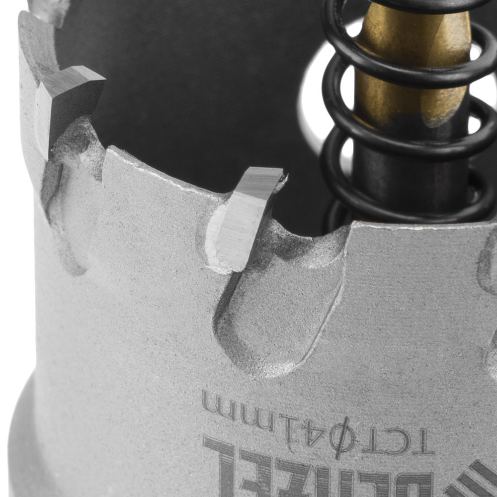 Коронка по металлу твердосплавная, 41 мм Denzel (724013)