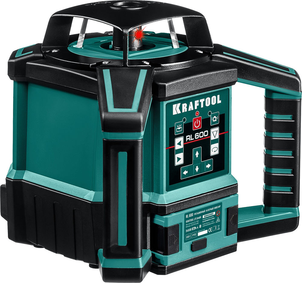 Ротационный лазерный нивелир RL600, 600 м KRAFTOOL 34600_z01