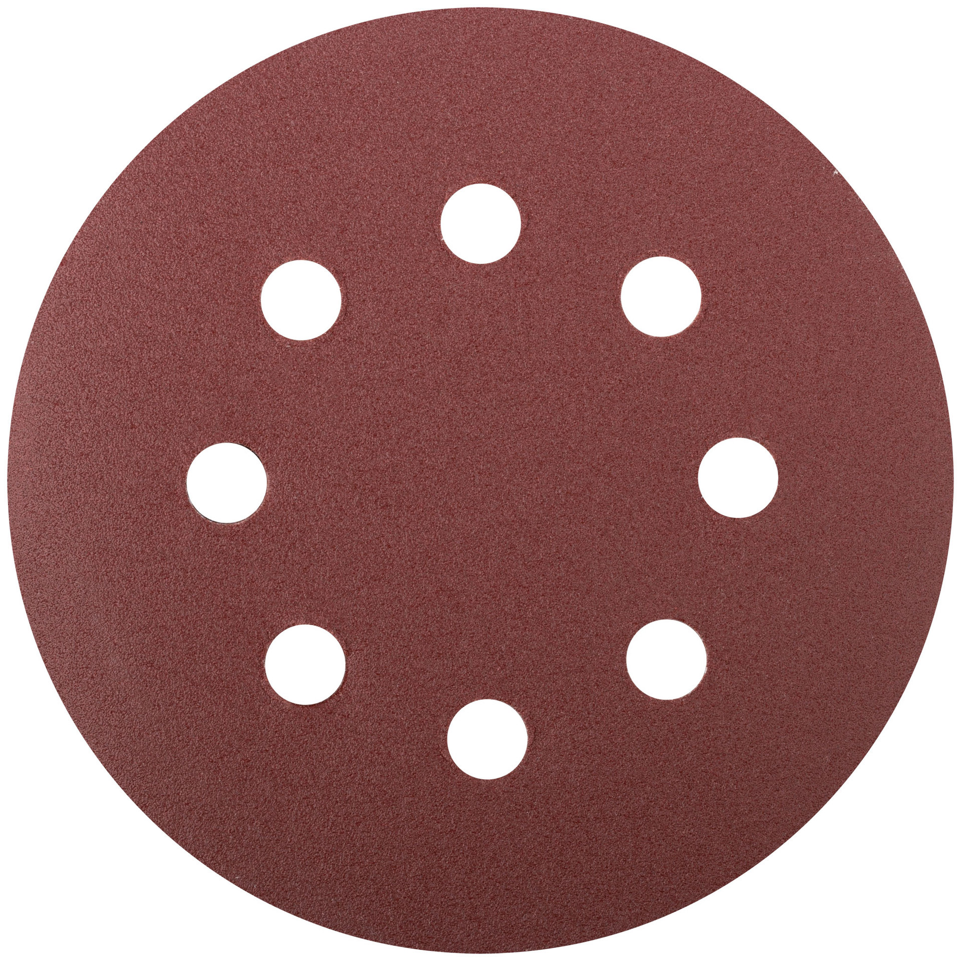 Круги шлифовальные с отверстиями (липучка), алюминий-оксидные, 125 мм, 5 шт. Р 150 (39667)