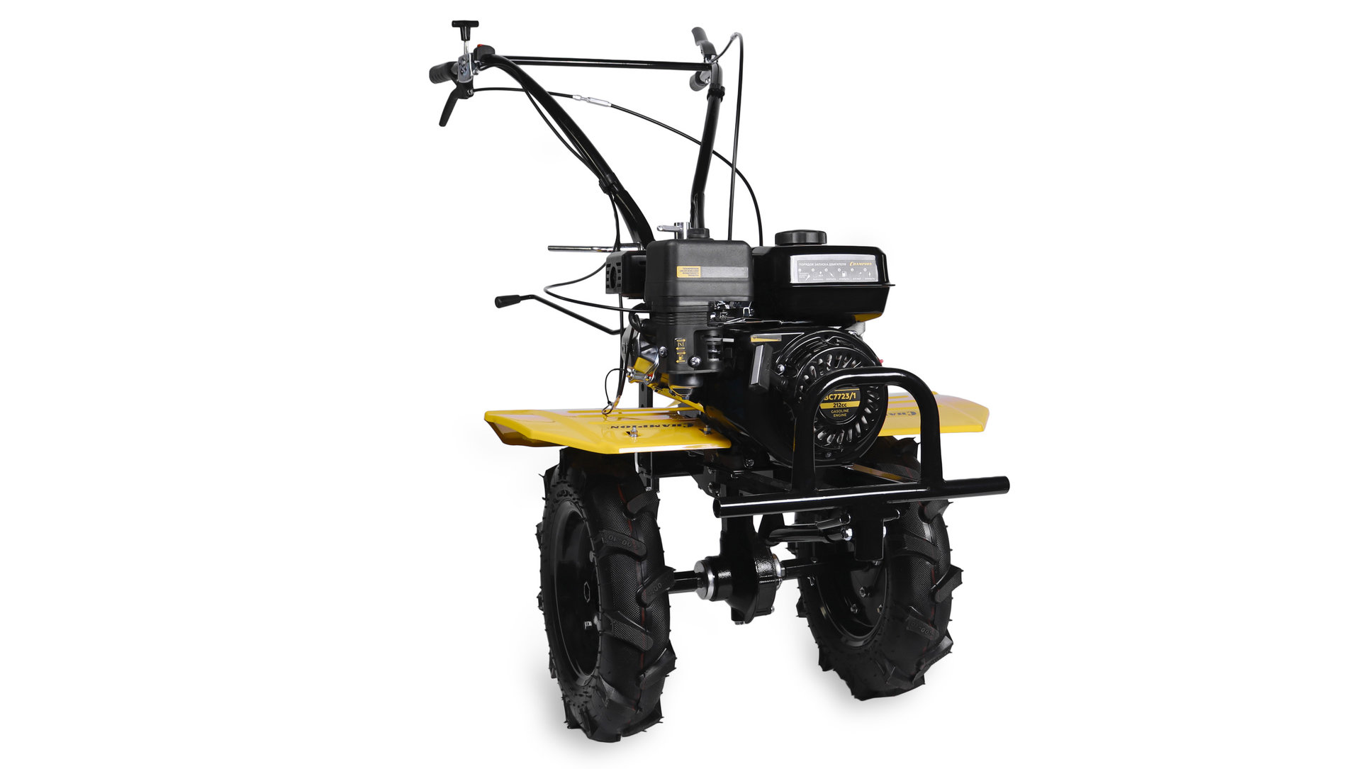 Мотоблок Champion BC7723/1 (7лс 2F/1R 85см 35см 3,6л 71кг, колеса 4/10 ВОМ) (BC7723/1)