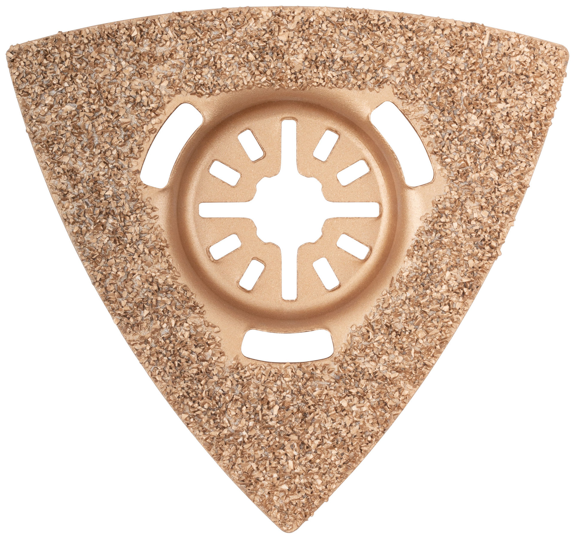 Насадка шлифовальная карбидная треугольная 80 мм (37935)