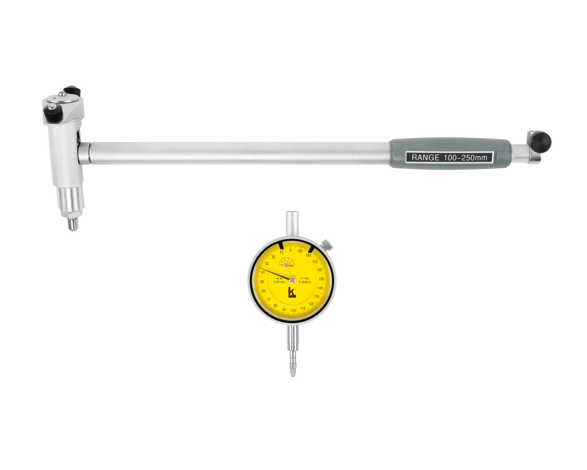 Нутромер индикаторный НИ повышенной точности 100-250 0,001 КЛБ