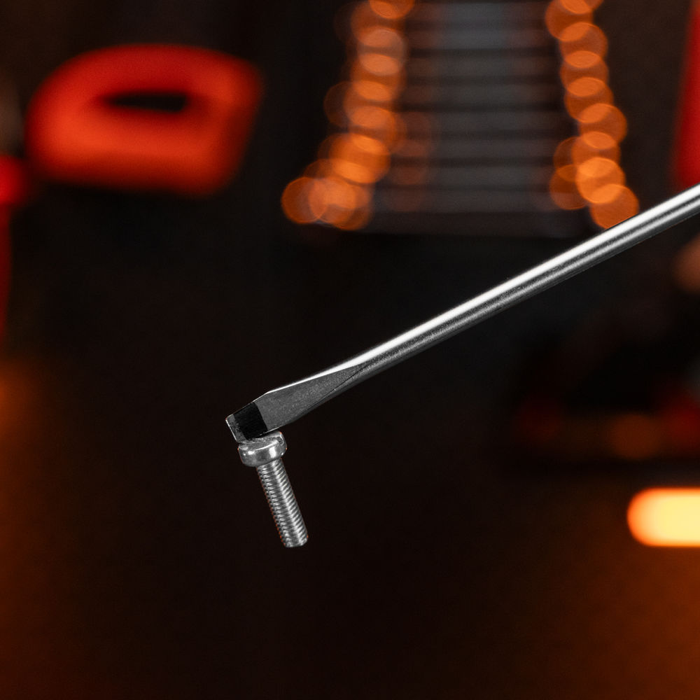 Отвертка Point, SL5 х 100 мм, CrV, двухкомпонентная рукоятка Sparta