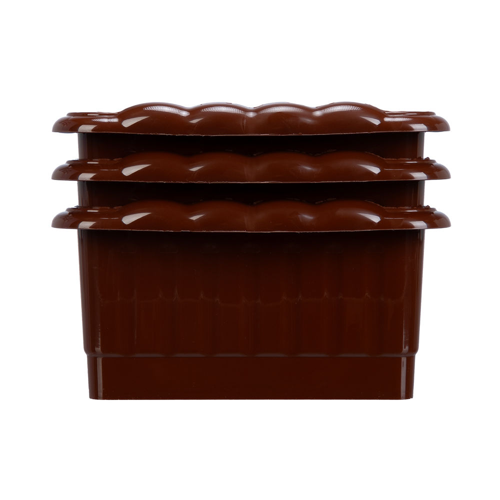 Поддон для рассады 470х166х82 мм, пластиковый, 3 шт, под 12 горшочков 250 мл. Palisad (643443)