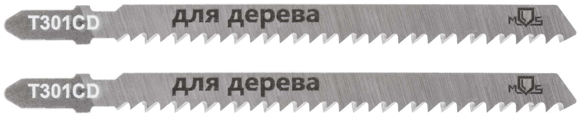 Полотна для эл. лобзика, T301CD, по дереву, HCS, 116 мм, 2 шт. (40827М)
