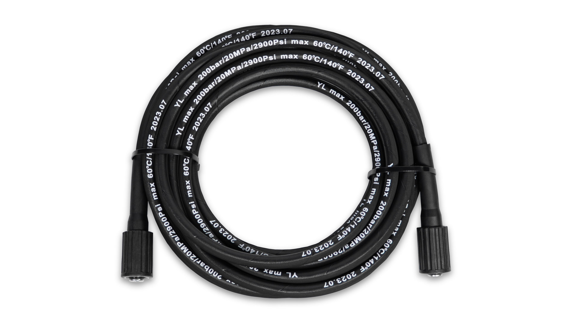 Шланг напорный армированный 10 метров HP3300 Мах:Р?200 бар Т?60 C резьба M22?1,5мм C8156