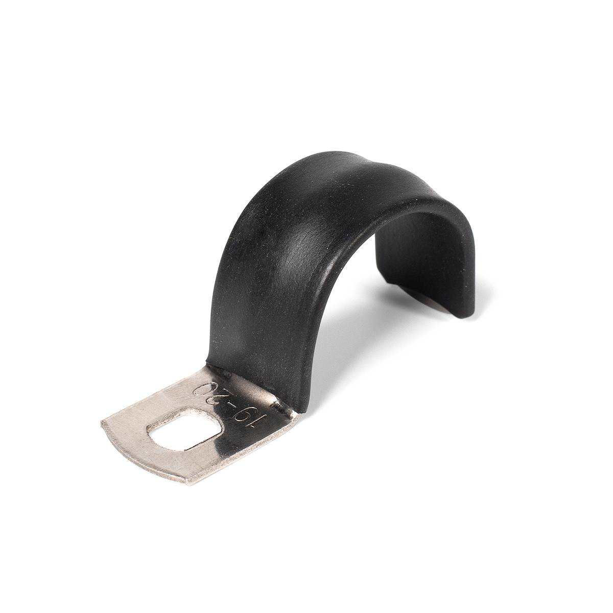 Скобы однолапковые из нержавеющей стали с полимерным покрытием СМО-П (INOX) 38-40 (Fortisflex) (83794)