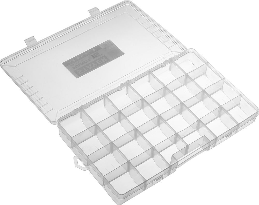 Органайзер пластиковый 380 x 230 x 50 мм, (15) с 18 ячейками HANDY-15 STAYER 38051-15