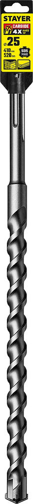 Бур SDS-max Professional Hercules-4Х STAYER 25x410/520 мм 29370-410-25  