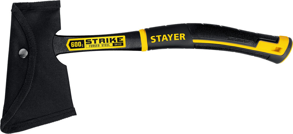 Топор цельнометаллический 600/850 г, 330 мм STRIKE Professional STAYER 2065-06