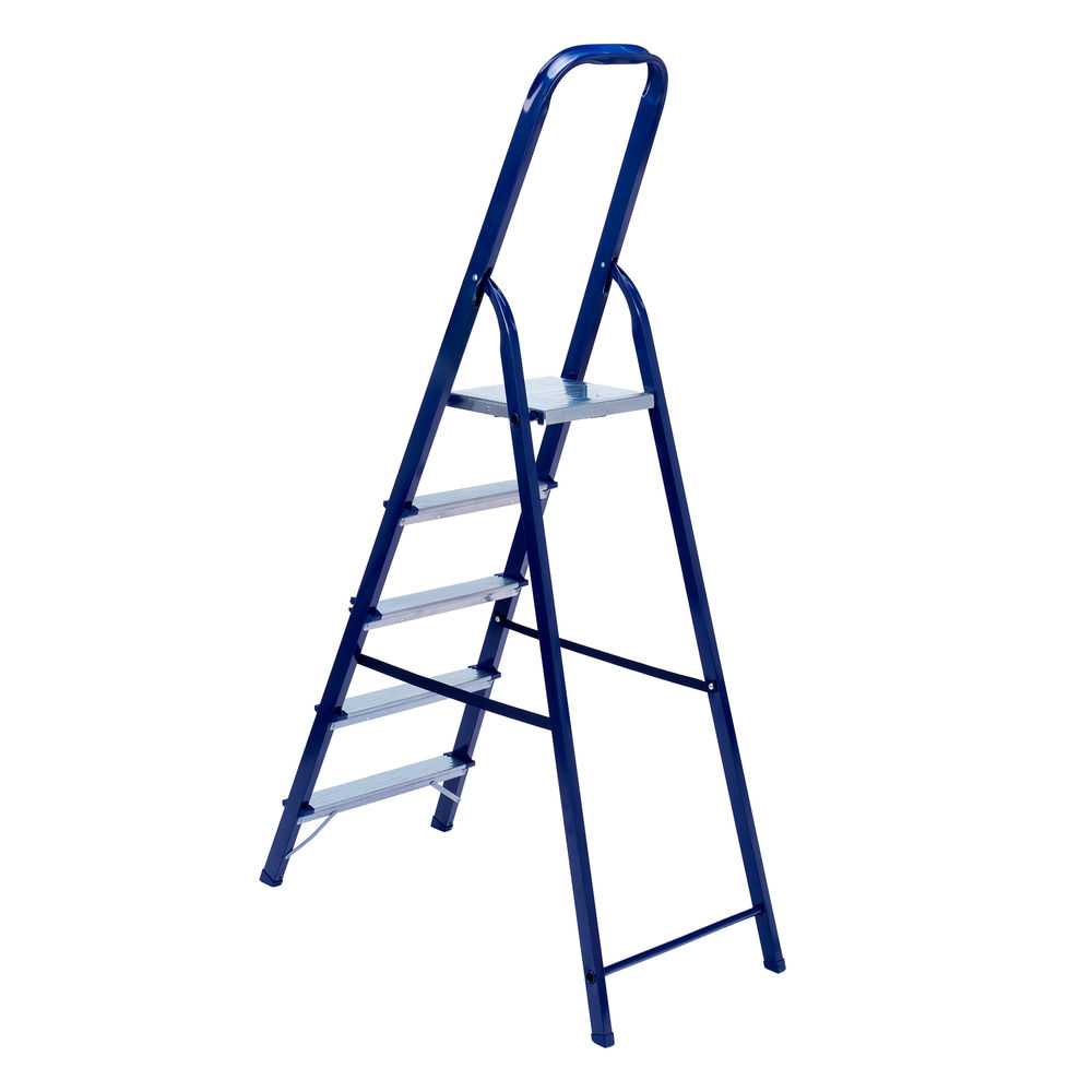 Стремянка, 5 ступеней, стальная, Сибртех (97845)