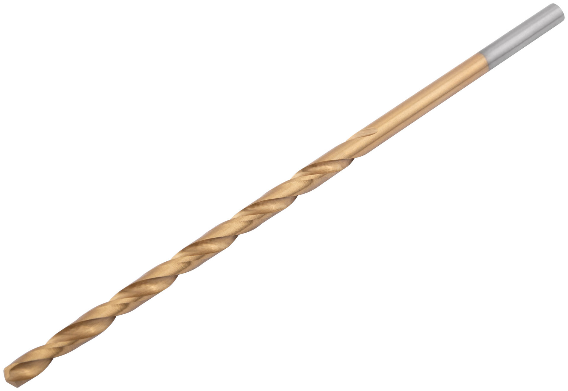 Сверла HSS по металлу, удлиненные, титановое покрытие 4,0х119 мм (10 шт.) (34240)