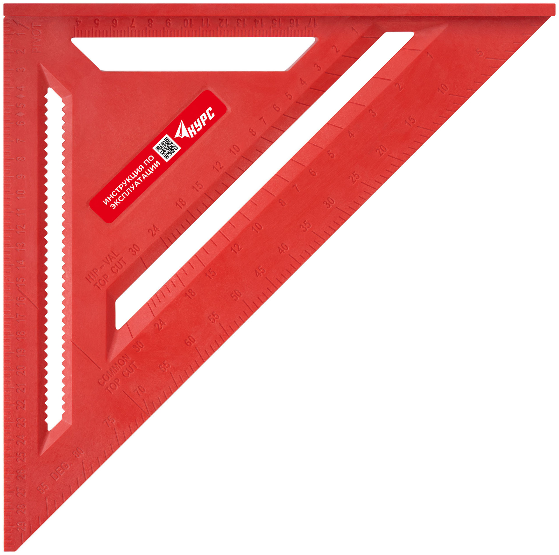 Угольник кровельный универсальный, корпус из ABS пластика, 300 мм (19279)