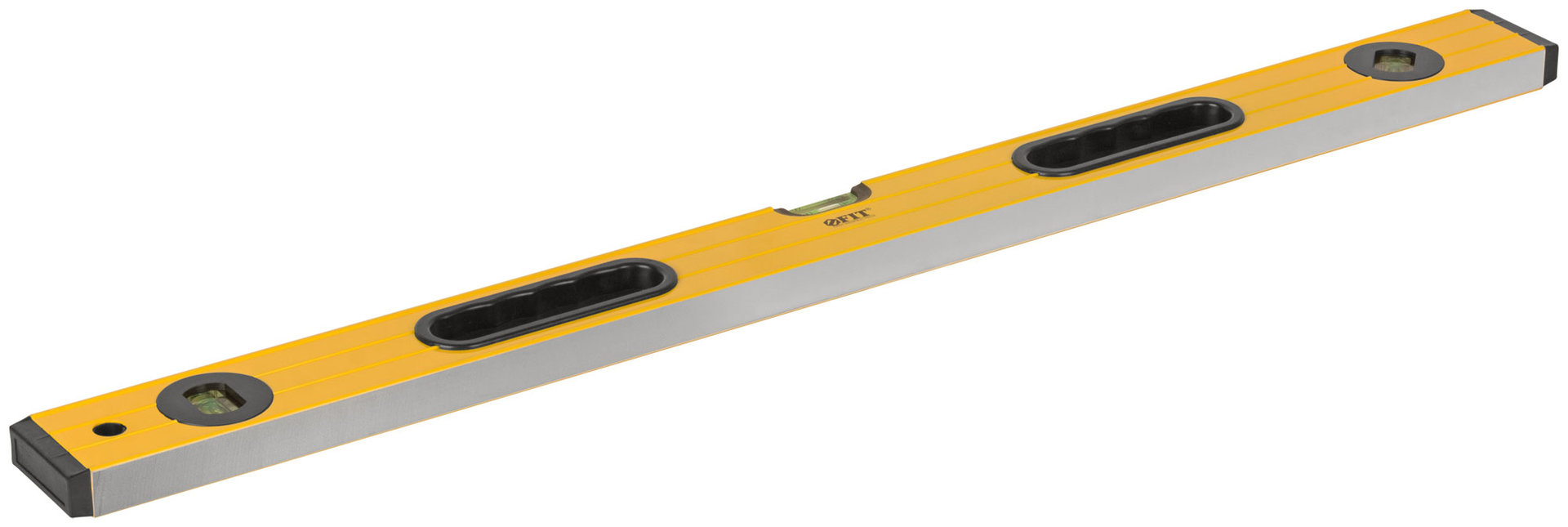 Уровень Янтарь, 3 глазка, ручки, усиленный корпус, фрезер. рабочая грань, шкала 800 мм (18163)