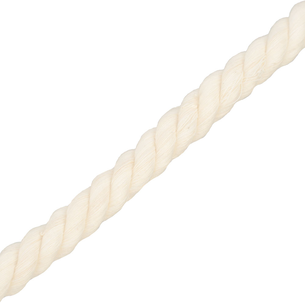 Веревка х/б, D 10 мм, L 11 м, крученая, 211 кгс Сибртех (94001)