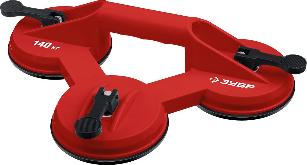 Подъемник тройной пластмассовый на присоске 140 кг ЗУБР 33724-3