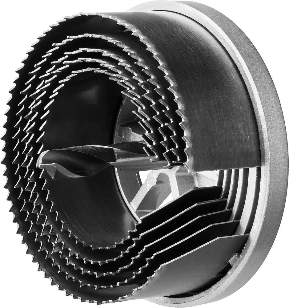 Пила кольцевая 60–73–80?42 мм по дереву наборная 5 шт ЗУБР 29595-H5-32