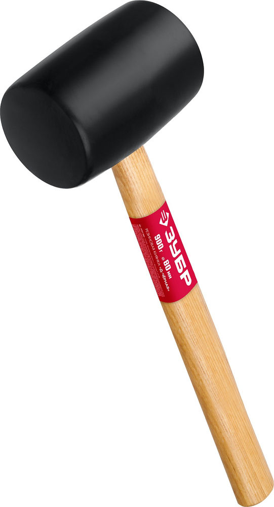 Киянка резиновая 900 г чёрная ЗУБР 2050-90