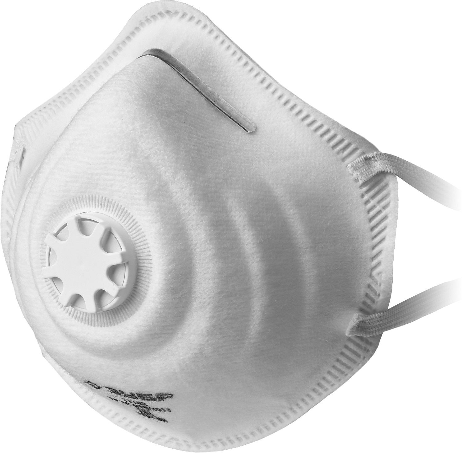 ЗУБР ФК-95, класс защиты FFP2, коническая, фильтрующая полумаска с клапаном выдоха (11163-2_z01)