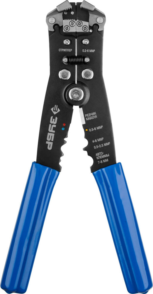 Стриппер автоматический 0.2 - 6 мм2 ЗУБР ТТ-3 Профессионал 22641
