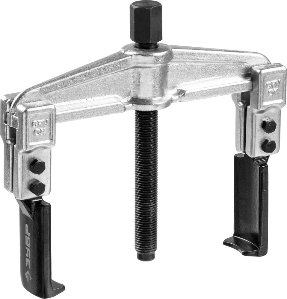 Съемник внешний d 25 - 125 мм внутренний d 55 - 170 мм раздвижной двухзахватный с тонкими захватами Профессионал ЗУБР 43313-170-100