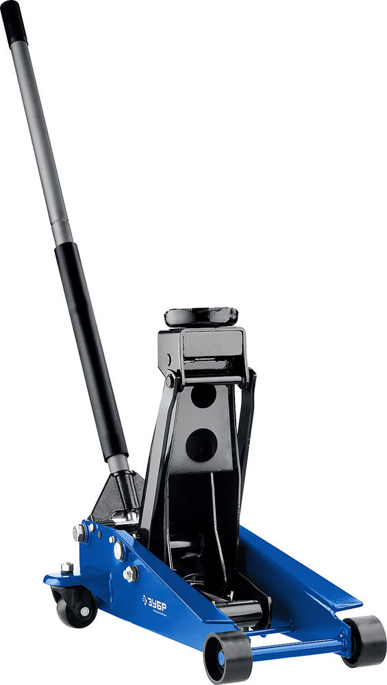 Подкатной домкрат 3 т 130 - 465 мм с быстрым подъемом для СТО X80 ЗУБР 43050-3