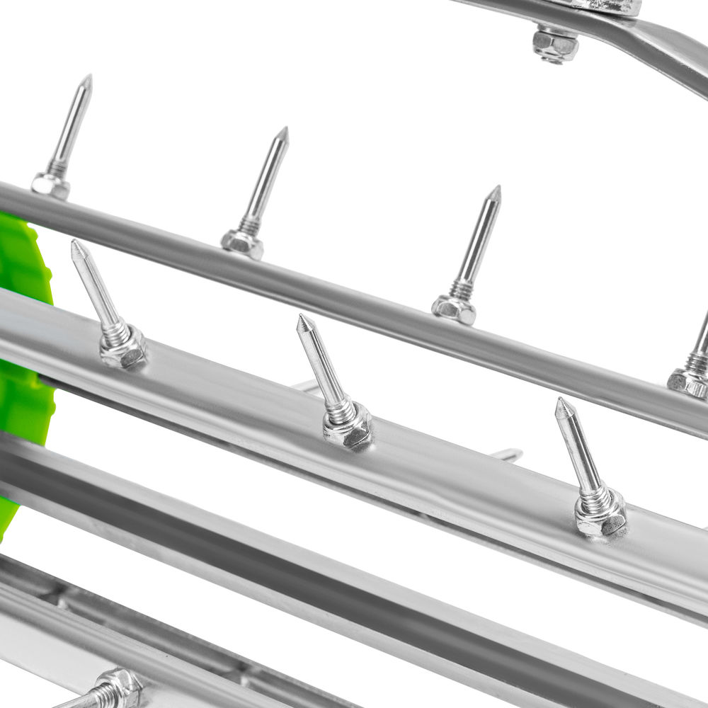 Аэратор газонный, 440 х 1400 мм, стальной черенок, Palisad (62031)