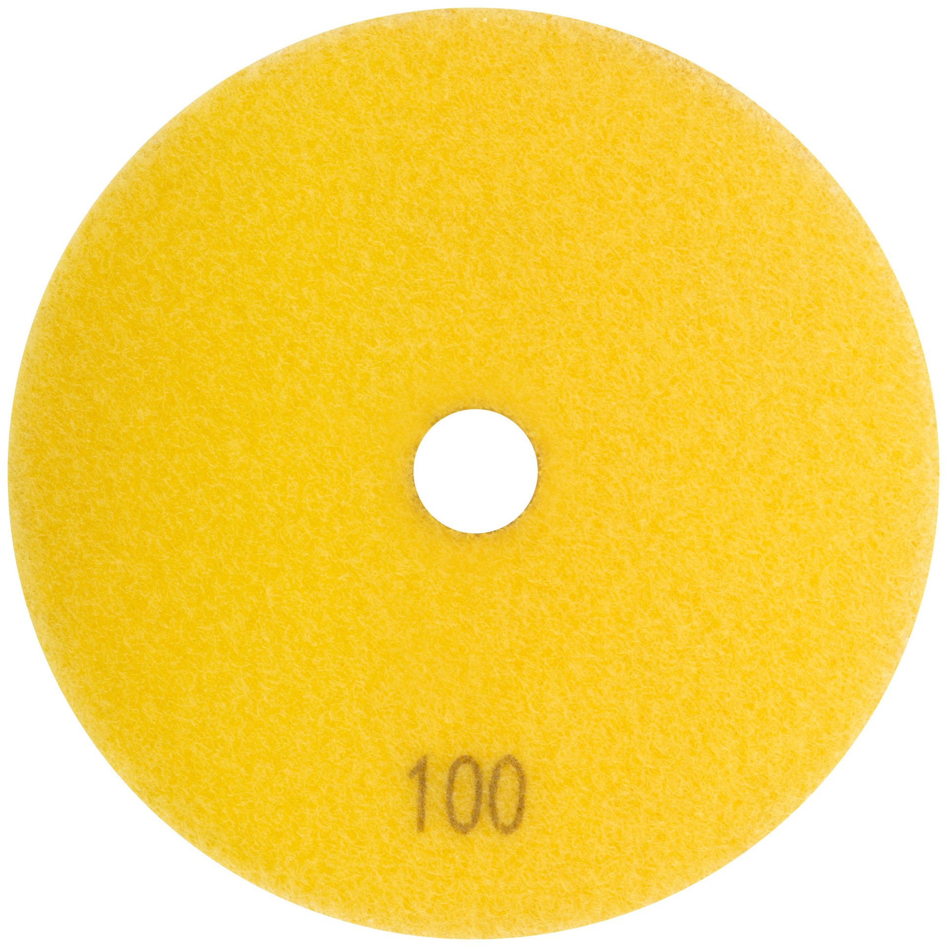 Алмазный гибкий шлифовальный круг АГШК (липучка), влажное шлифование, 125 мм, Р 100 (39882)