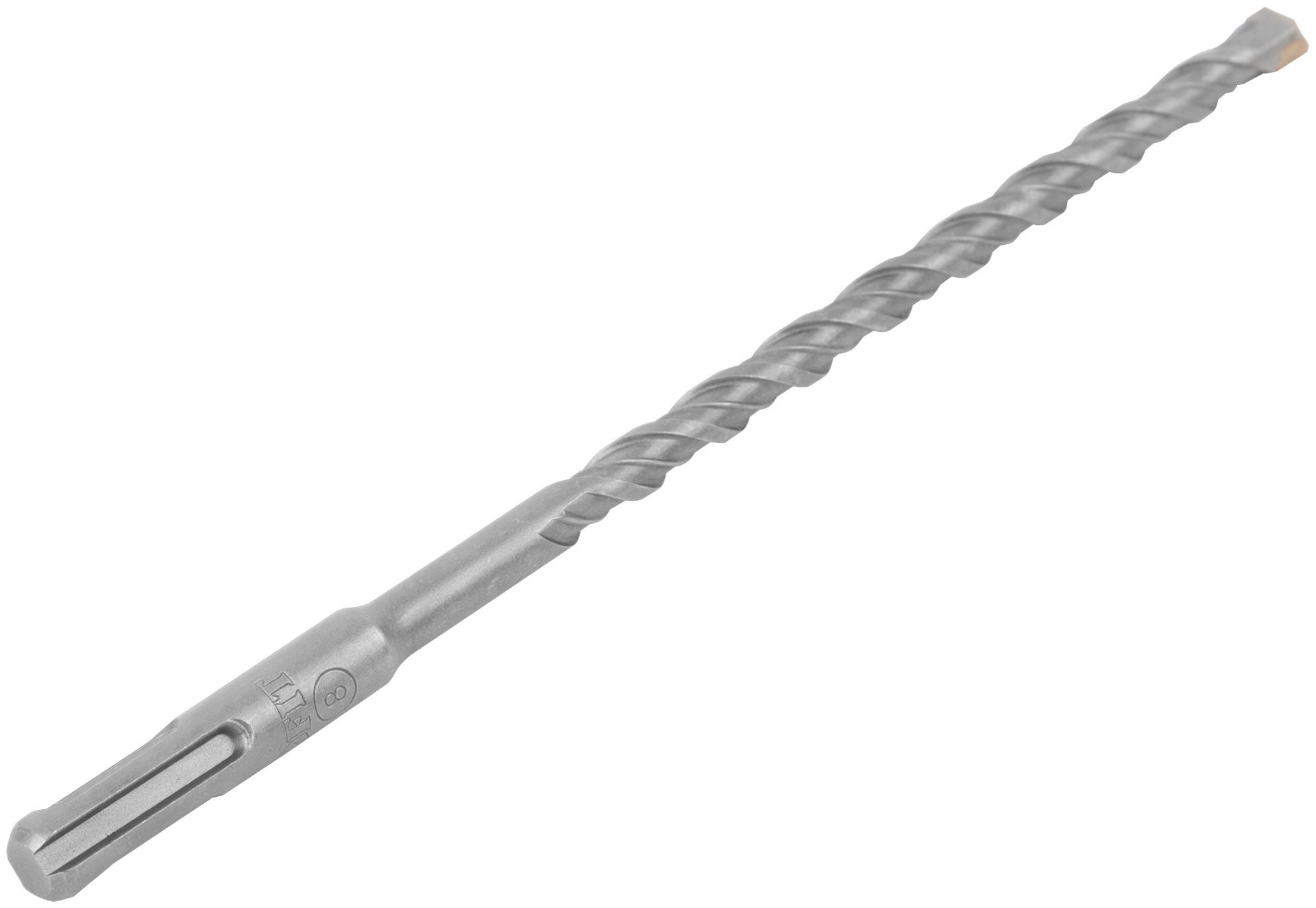 Бур по бетону SDS PLUS, Профи, W-образная вставка, двойная спираль, 8 х 210 мм (32814)