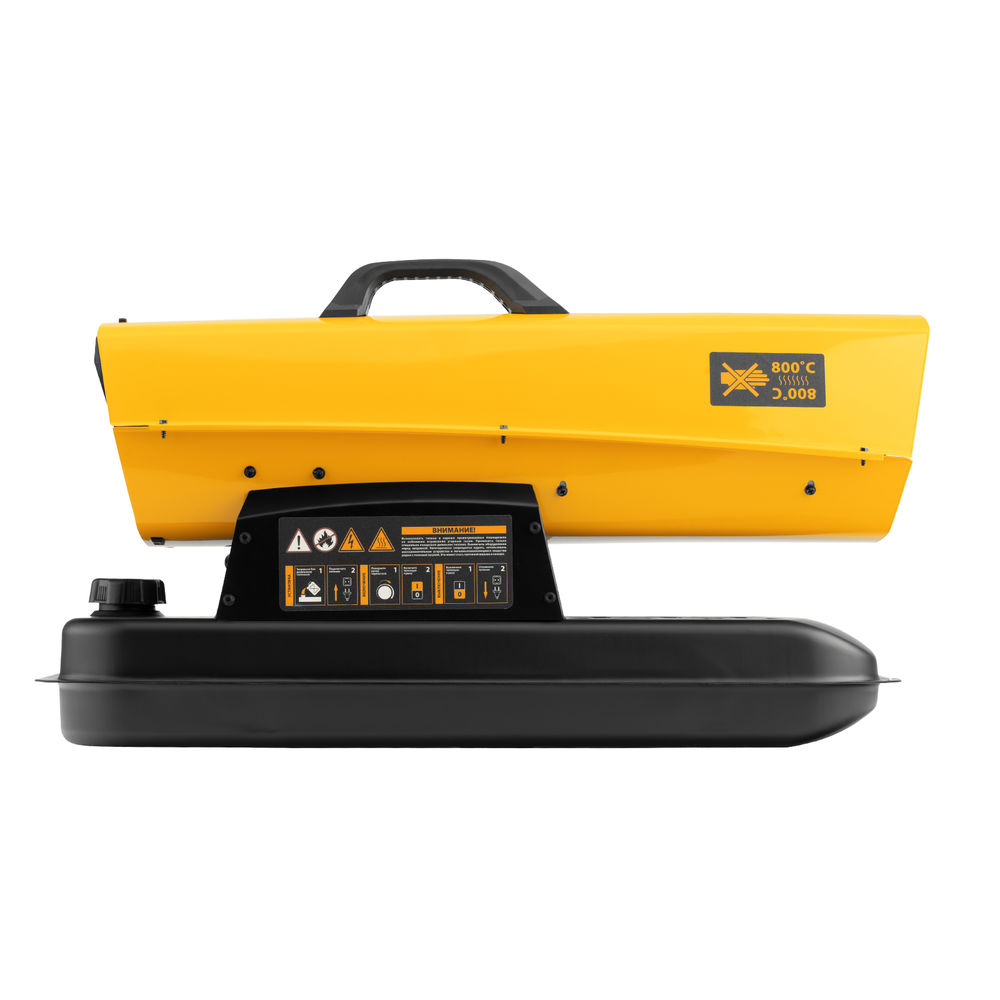 Дизельная тепловая пушка DHG-25i, 25 кВт, 600 м3/ч, прямой нагрев, термостат Denzel (96483)