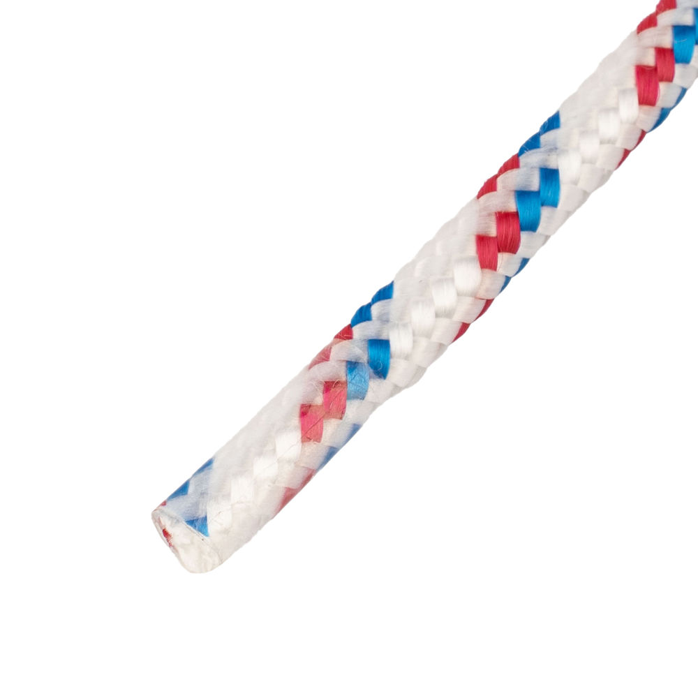 Фал плетеный полипропиленовый с сердечником, 8 мм, L 100 м, 16-прядный, Сибртех (93966)