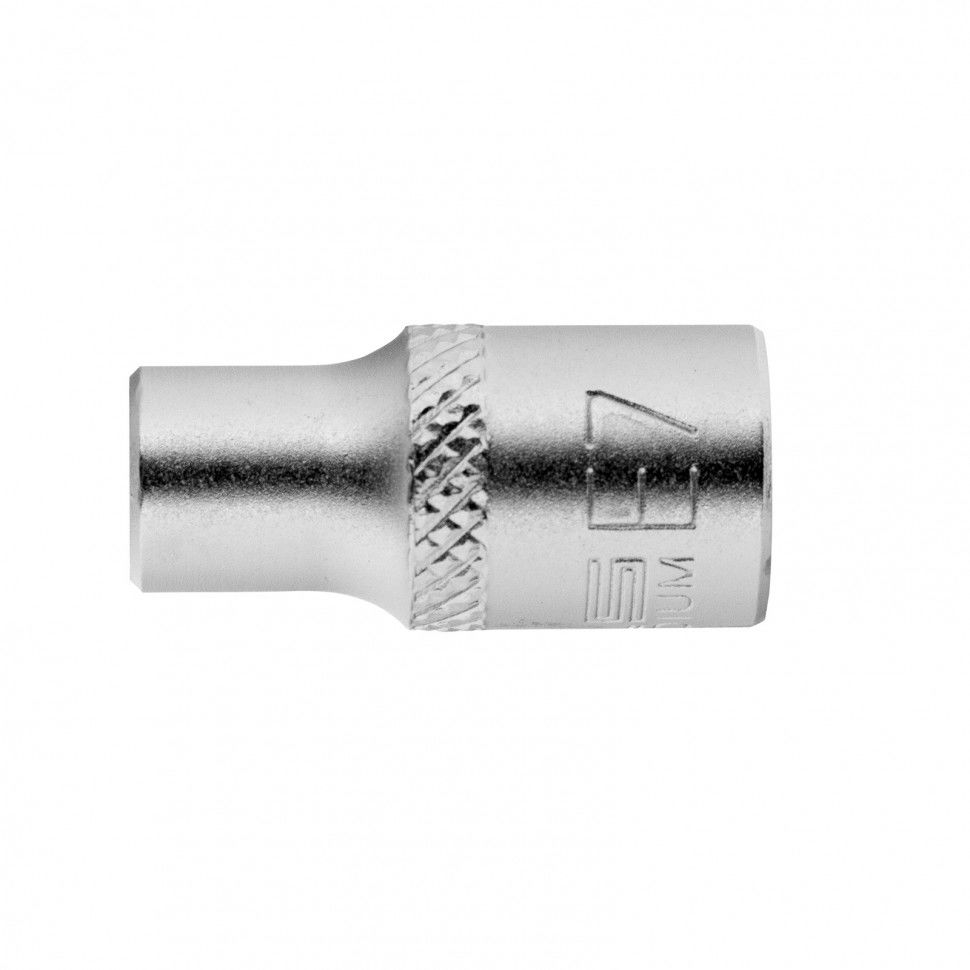 Головка торцевая 1/4, Е7, CrV Stels (13866)