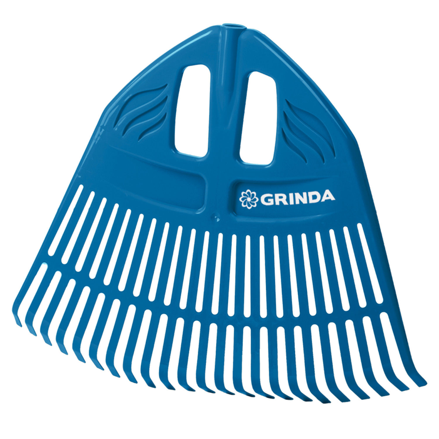 GRINDA PP-23, 500 х 50 х 420 мм, 23 зубца, без черенка, пластиковые, веерные грабли, PROLine (421813)