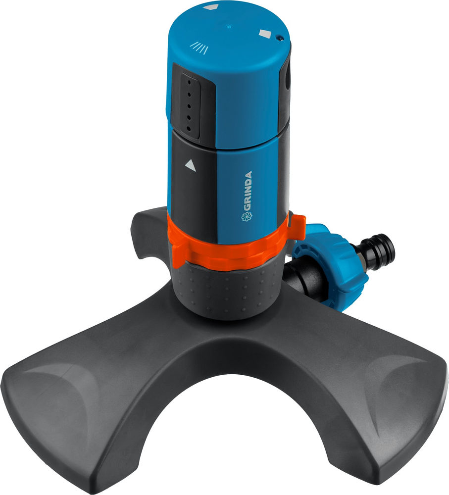 Стационарный распылитель RX-2, с шестерённой передачей, пластиковый, на подставке, PROLine GRINDA 429303