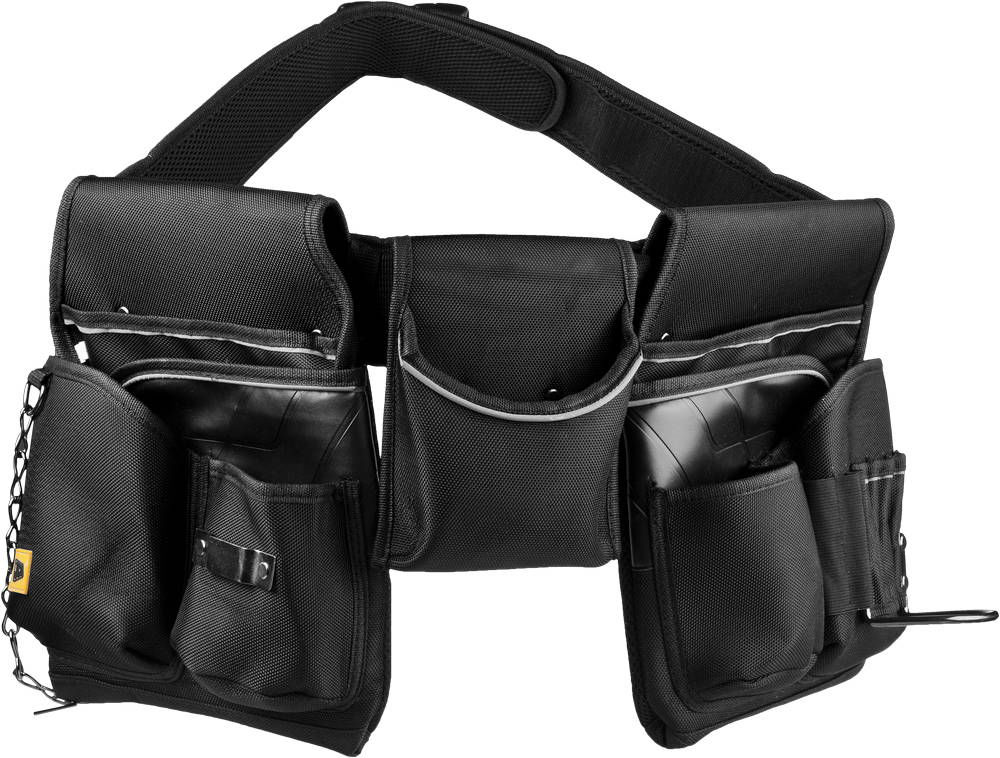 Пояс монтажника с двумя сумками 90 - 120 мм JCB JSW011
