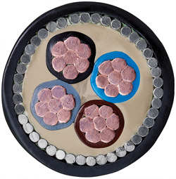 Кабелерез c трещоткой O 45 мм 380 мм?/MCM 750 для кабелей со стальным армированием SWA длина 315 мм KN-9532315A