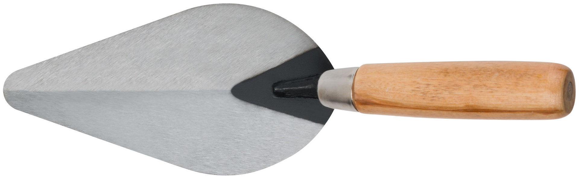 Кельма штукатура, инструментальная сталь, деревянная ручка 180 мм (04892М)