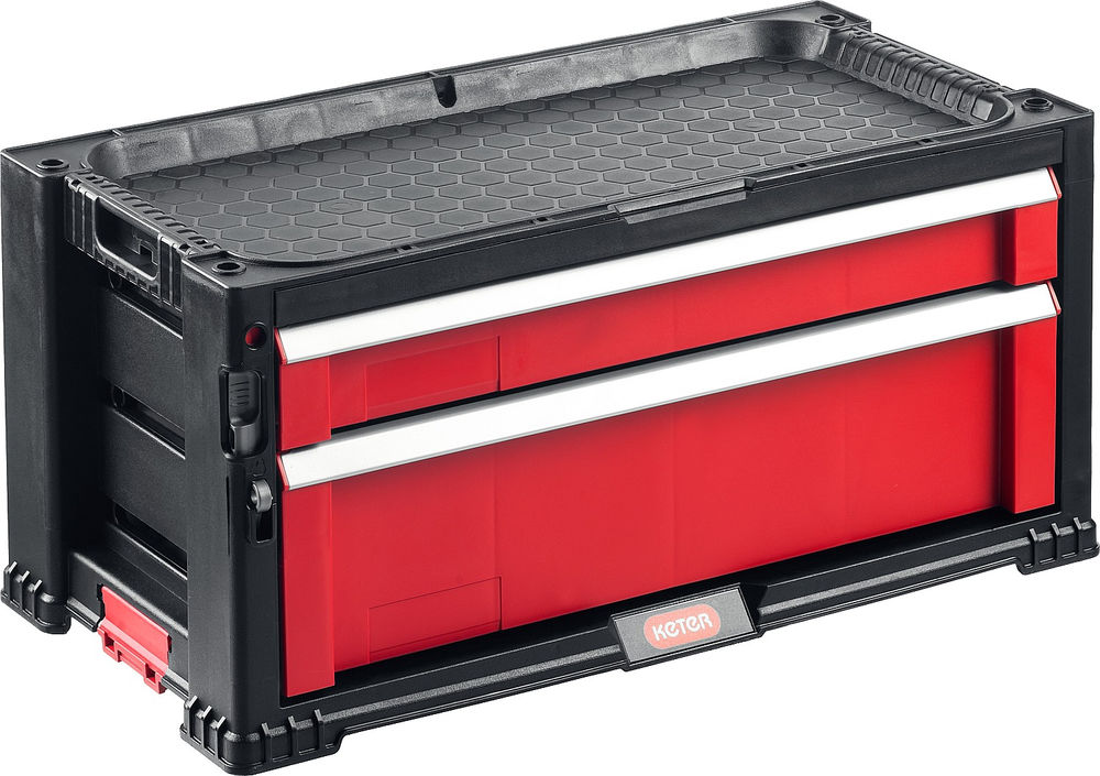 Ящик 562 х 289 х 262 мм (22) с 2 выдвижными полками DRAWER-2 KETER 38382-2