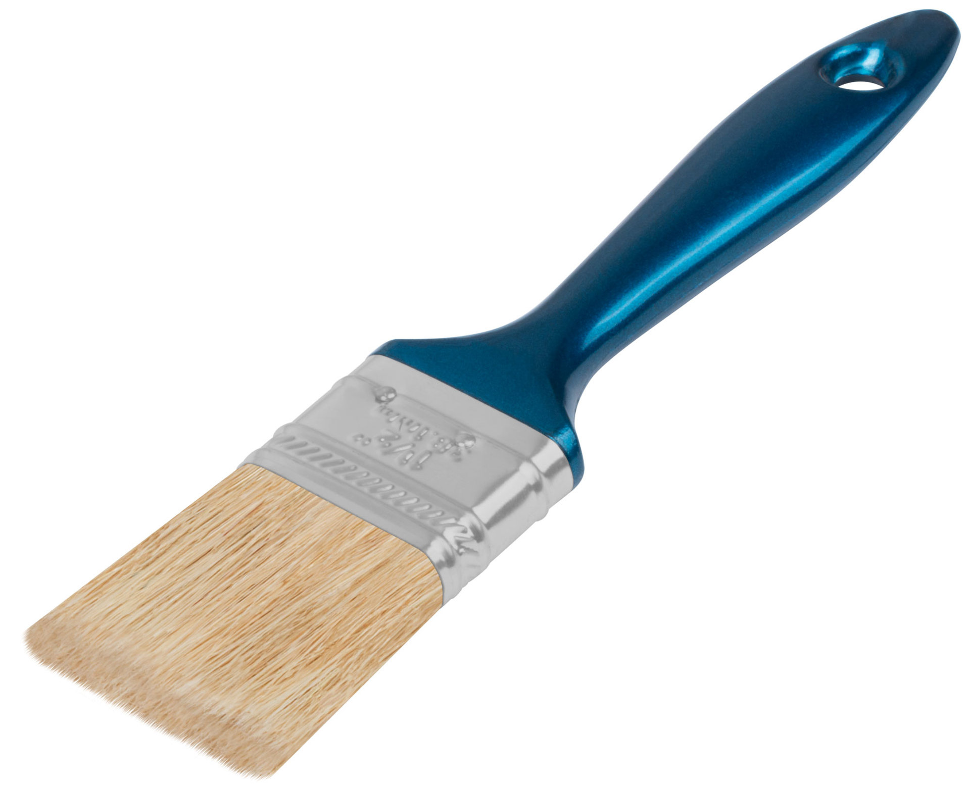 Кисть флейцевая Модерн, натур.светлая щетина, пластиковая ручка 1,5 (38 мм) (01154)