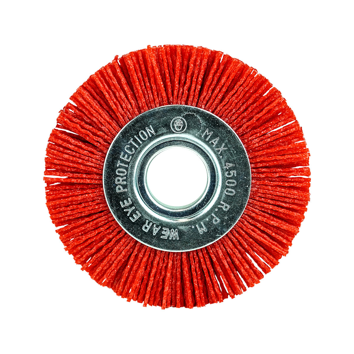 Кордщётка дисковая (абразивный нейлон 1.2 мм, P80, диаметр 100 мм, посадка 22.23 мм) BERGER BG1739