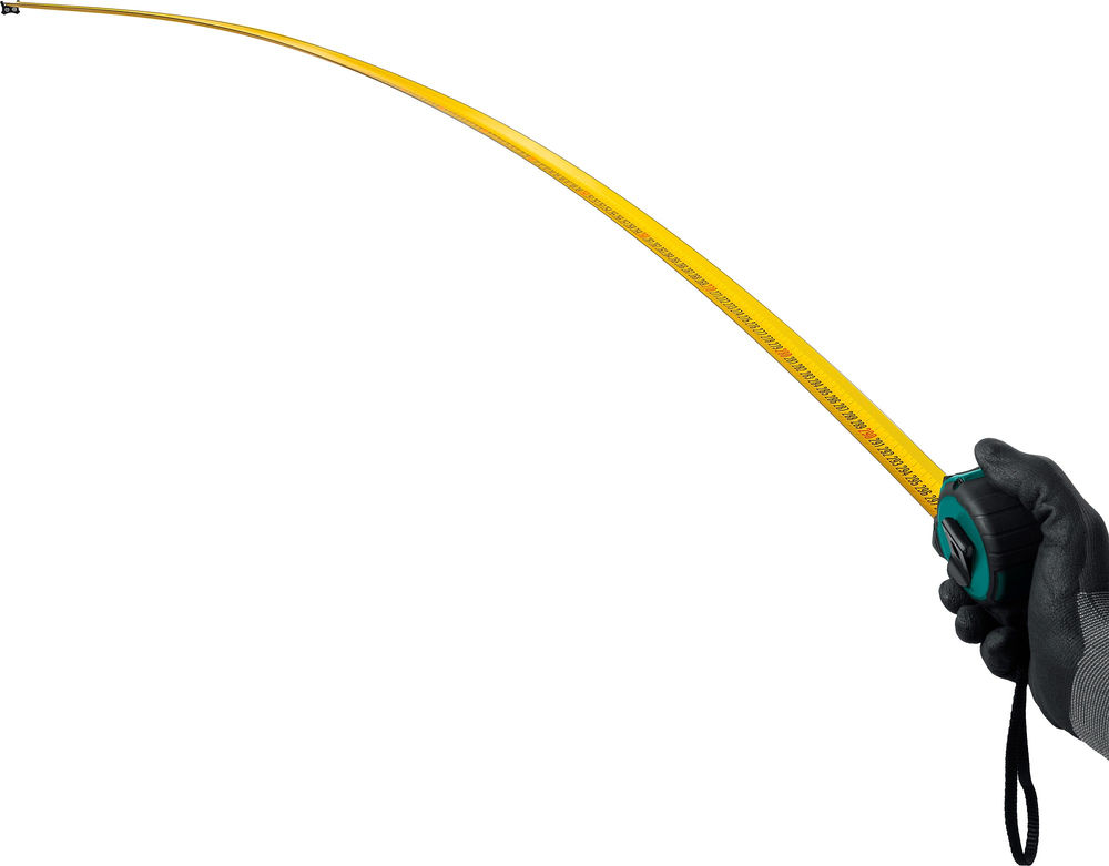 Рулетка 5 м х 32 мм со сверх широким полотном Extrem KRAFTOOL 34127-5