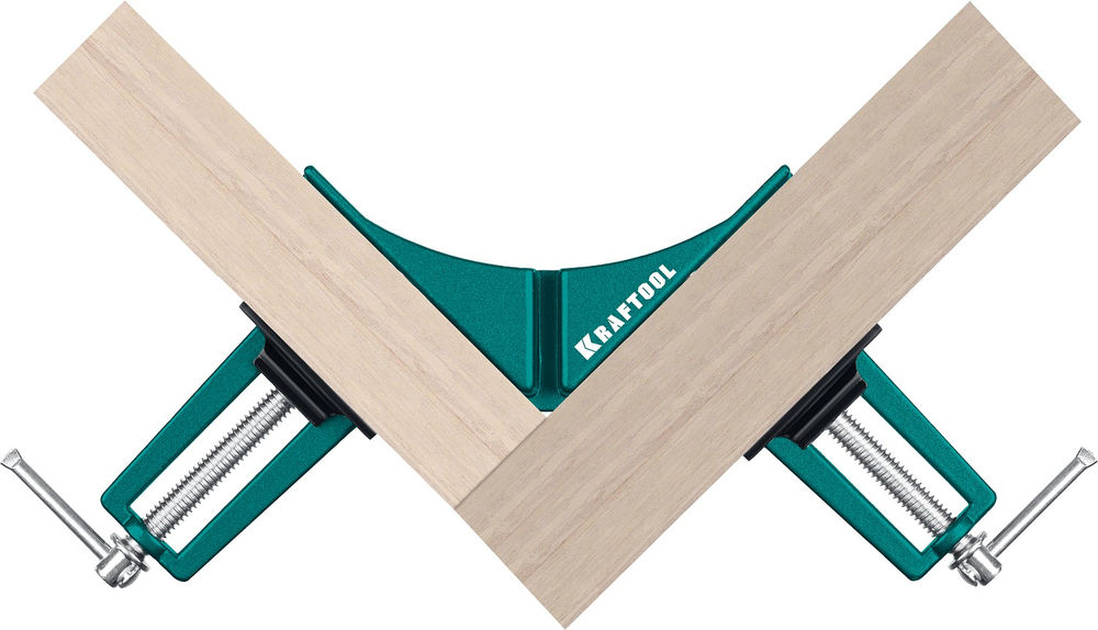 Угловая струбцина HCC-80, глубина зажима 73 мм KRAFTOOL 32203