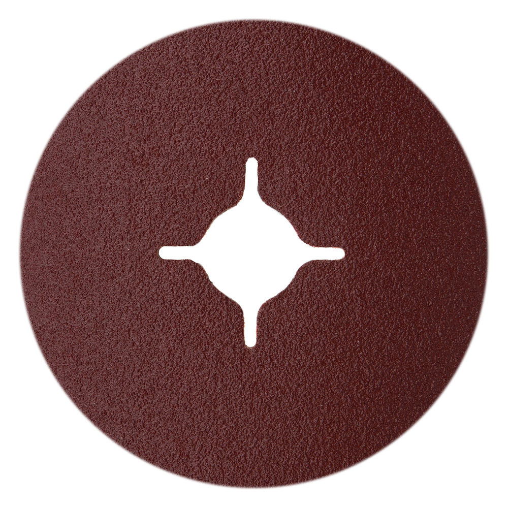 Круги фибровые 5 шт, Р 80, 115 х 22 mm Matrix (73904)