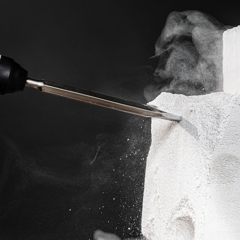 Набор буров по бетону, 6-8-10 х 160, 8-10-12 х 210, 10-12-14 х 260 мм, зубила 4 шт, SDS Plus Matrix (71098)